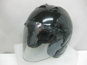 ★122）ジェットヘルメット・アライ 「Arai/SZ-RAM4」 Lサイズ（59-60cm）　※キズ使用感現状品■80