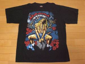 当時物 90s GUNS N ROSES ガンズ アンド ローゼズ AXL ROSE Tシャツ SKID ROW METALLICA NIRVANA AC/DC MOTLEY CRUE KISS POISON LA GUNS