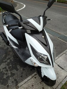 SYM JETPOWER125 ジェットパワー125不動車体 通電確認済み セルモーター故障