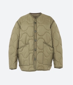 HYKE QUILTED LINER JACKET ハイク キルトライナー ジャケット カーキ サイズ2 新品 