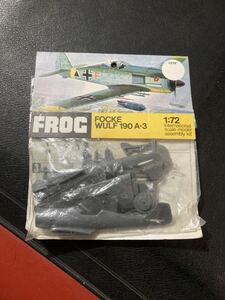 FROG フォッケウルフ190戦闘機プラモデル1/72当時物