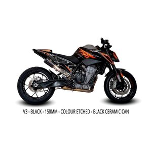 KTM DUKE 790 2018～2023 ,DUKE 890 2020～2024 AUSTINRACING DE-CAT エキゾーストマフラー オースティンレーシング