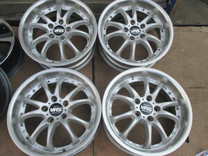 ♪激安☆深リム☆MANARAY SPORT/マナレイ☆17x7J☆アルミホイール４本セット 