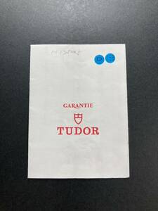 純正品 79280 チュードル クロノタイム 保証書 ギャランティ TUDOR CHRONOTIME GARANTIE Warranty OYSTER 79260