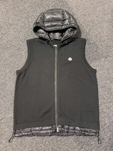 極美品☆MONCLER☆モンクレール☆切替☆ニット☆ダウン☆ベスト☆パーカー☆XXL