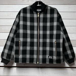 SIZE L NEIGHBORHOOD BUFFALO CHECK WOOL JACKET ネイバーフッド バッファロー チェック ウール ジャケット