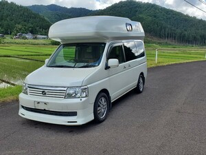 ★☆ホンダ　ステップワゴン　キャンピングカー　広い　回転対座　物置にも☆★