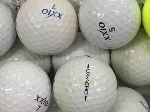Bランク ゼクシオ XXIO UX-AERO シリーズ混合 30個 球手箱 ロストボール