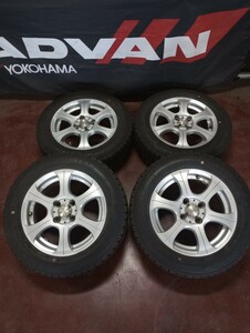 175/65R14 グッドイヤー　アイスナビ7 ホイール付き4本セット