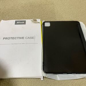 609t2811☆ JEDirect iPad Pro 11インチ M4（2024）用ケース スリムスタンド ハードバック ウェイクアップ