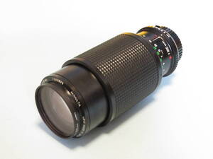 【日本製】中古　MINOLTA　ミノルタ　レンズ　MC ZOOM ROKKOR　1：4.5　f=80-200mm●