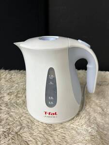 【1円スタート！動作確認済み！】T-fal ティファール 1.2L 電気ケトル ジャスティンプラス Justine+ KO4904JP 湯沸かし器/T2409175-宅80