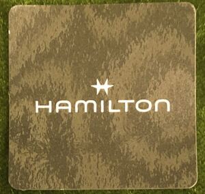 HAMILTON◆ステッカー◆黒