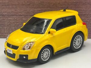 即決有★プルバックカー SUZUKI スズキ スイフト スポーツ SWIFT イエロー 黄 ドライブタウン ★ミニカー