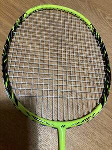 【送料無料】YONEX ヨネックス NANORAY Z-SPEED ナノレイ Z スピード ライムイエロー バドミントン サイズ：3UG4 ガットあり（試打程度）