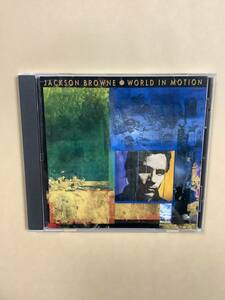 送料無料 ジャクソン ブラウン「WORLD IN MOTION」国内盤