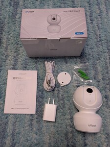 0611u2750　防犯カメラ 室内 ペットカメラ 300万画素 ieGeek 自動追跡 360°PTZ 双方向音声 赤外線暗視 826-X