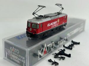 KATO 3102-2 アルプスの機関車Ge4/4-Ⅱ Glacier Express 《氷河特急》動作確認・ライト点灯確認