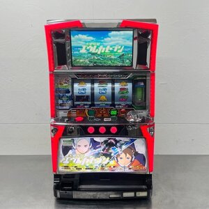 パチスロ スロット実機 「初代 交響詩篇 エウレカセブン」サミー コイン不要 家庭用電源 動作確認済/C7634