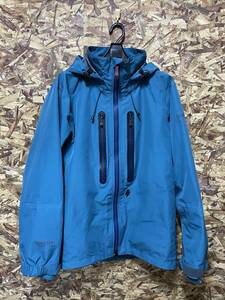 【中古】BLUE BLOOD ブルーブラッド GORE-TEX PRO スノーボード ジャケットウェア Sサイズ グリーン ゴアテックス