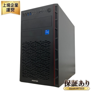 BTOパソコン FRONTIER デスクトップ パソコン i5 12400F 16GB SSD 512GB RTX 3060 win11 中古 M9520306