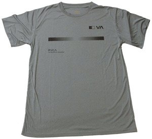 RVCA ルーカ ラッシュガード サーフ 水着 半袖 Tシャツ XLサイズ グレー4