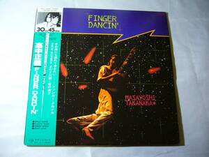 LP　高中正義　FINGER DANCIN’　帯付