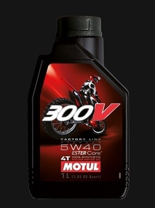 =正規品=　MOTUL モチュール 300V-FL Off Road 【5W40】1L ★二輪専用★