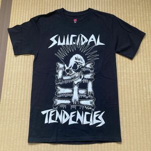 スイサイダルテンデンシーズ Tシャツ Suicidal Tendencies バンドTシャツ SUICIDAL TENDENCIES 半袖Tシャツ バンドロゴTシャツ