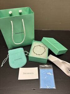 112131★TIFFANY&Co./ティファニー★ティアドロップ ★ブレスレット★アクセサリー★中古品