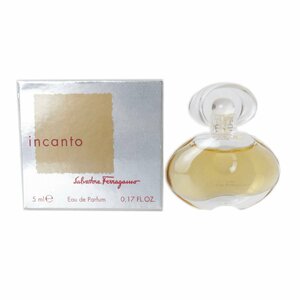 【中古】 Salvatore Ferragamo サルヴァトーレフェラガモ incanto インカント 香水 ミニボトル EDP 5ml NT Bランク