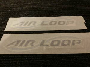 ☆ HINO AIR LOOP　デュトロ エンブレム メッキ 日野　エアループ ステッカー 2枚 セット 未使用品!!