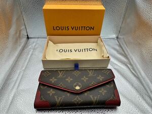 【1円〜】LOUIS VUITTON ルイヴィトン ポルトフォイユ・サラ レティーロ 長財布 モノグラム スリーズ 美品