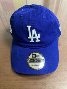 【新品タグ付】New era LA Dogers 2024MLB ソウルシリーズ開幕記念 限定キャップ 9Forty Unstructured MLB Seoul Series Dark Royal