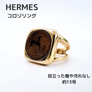 HERMES エルメス コロゾリング 指輪 13号 ゴールド 常田大希 メンズ レディース ユニセックス アクセサリー