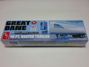 AMT 1/25 グレートデン 冷凍車 リーファートレーラー 40フィート コンテナ コンボイ Great Dane 40ft Reefer Trailer amt 1249 CONVOY 