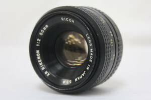 【返品保証】 【和製ズミクロン】 リコー Ricoh XR Rikenon 50mm F2 レンズ v6245