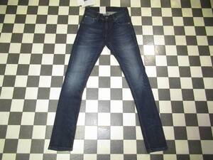 ★Nudie Jeans/ヌーディージーンズ★新品　TIGHT TERRY STRONG WORN　25×30　ストレッチスキニージーンズ　949