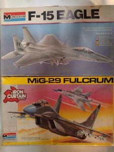 モノグラム1/48 　F-15C&Mig-29　2機セット