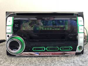 □□2501-F19 スタート即決！ダイハツ 純正OP KENWOOD ケンウッド DPX50MD DPX50MDD 2Dサイズ CD MD FM AM 訳あり