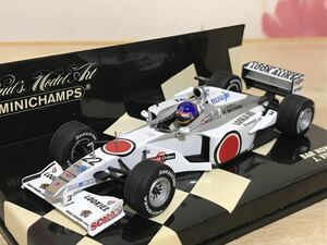 送料無料　1/43 ミニチャンプス BAR ホンダ 02 フォーミュラカー F1 ミニカー MINICHAMPS HONDA J.VILLENEUVE FORMULAR CAR