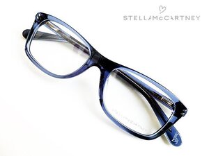 ■STELLA McCARTNEY（ステラマッカートニー）メガネフレーム（Clear Navy Bule)【未使用品】 