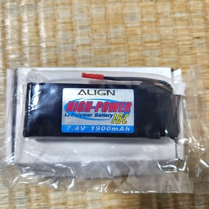 未開封 リポバッテリー ALIGN 18C 7.4V 1900mAh　60s24-3440