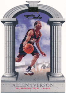 ☆ Allen Iverson NBA 1997-98 Skybox Premium Competitive Advantage アレン・アイバーソン