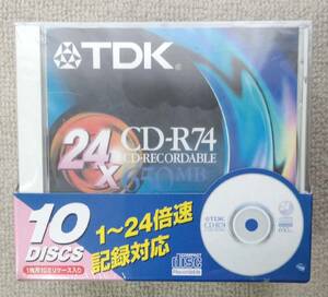 ★☆【レア物】　ＴＤＫ　ＣＤ－Ｒ　未使用新品１０枚箱入り☆★