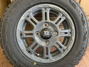 決算SALE!! 未使用品 XB01 12×4J+43 100/4H TOYO OPENCOUNTRY R/T 145/80R12 80/87N 軽トラ/軽バン/ハイゼット/アトレー/エブリィ/N-VAN