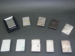 (CB154) Zippo まとめ 風神 雷神 韓国 ワールドカップ アメリカ ウィンストン タバコ セブンスター シルバー ヴィンテージ オイルライター