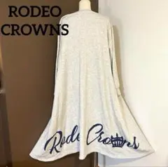 RODEO CROWNS ロデオ　大きいサイズ　ロングワンピース スウェット