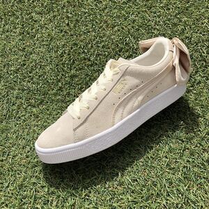 美品23 PUMA SUEDE BOW スエード ボウ C341