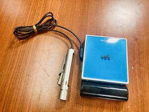 R8169A-YP+ 【動作品】 ソニー SONY MD WALKMAN MZ-E620 / MDプレーヤー / ブルー / MDウォークマン